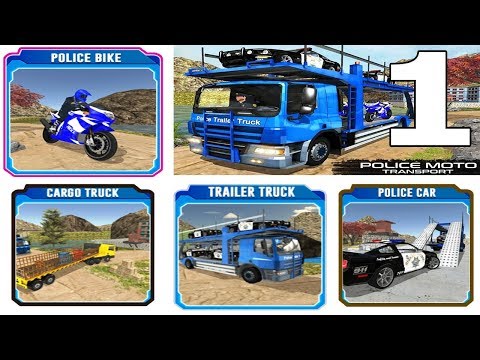 OffRoad Police Transport Truck Driving Games Android Gameplay [HD]