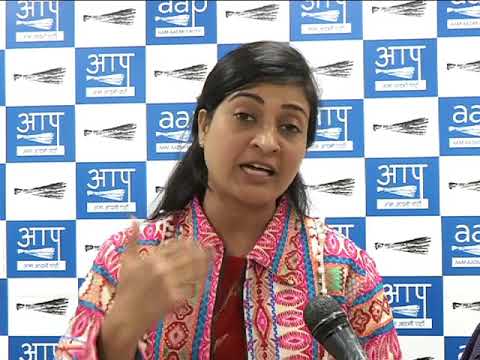 Aap MLA Alka lamba Briefs Media on 41 minor girls rescued from an Ashram in Rohini by DCW chief