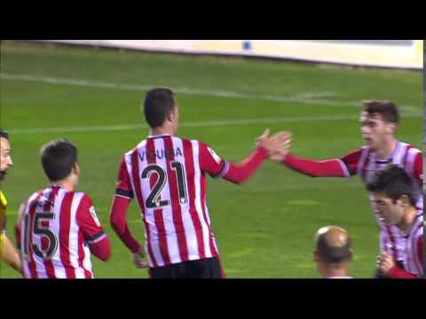 Gol de Viguera Alcoyano - Athletic Copa