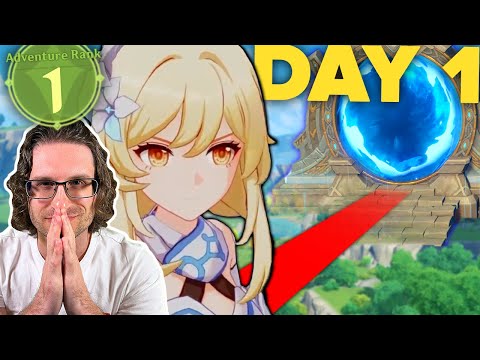 Day 1⭐The 3 Weeks Abyss Challenge⭐Beating Genshin Impact in 3 Weeks⭐