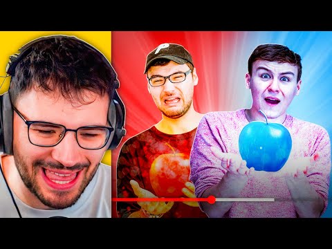 WARM vs. KALT Reaktion (altes Tischvideo)