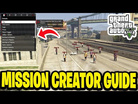 How To Use Mission Creator In GTA 5 Online - Full Guide