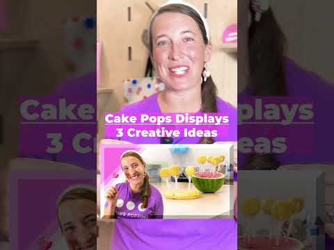 EASY Cake Pop Display Ideas‼️