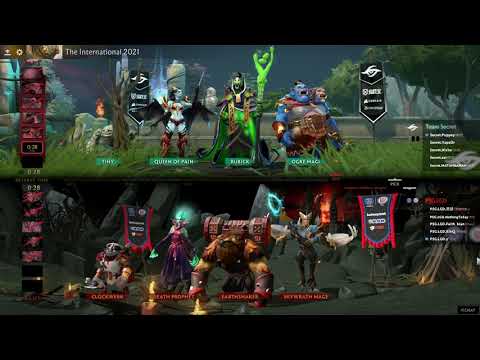 [EN] PSG.LGD vs Team Secret - Dota 2 The International 2021 - Group Stage Day 2