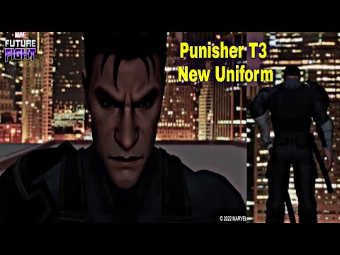 Punisher T3 And New Uniform Confirmed On Upcoming November Mid Update 2022 - Marvel Future Fight