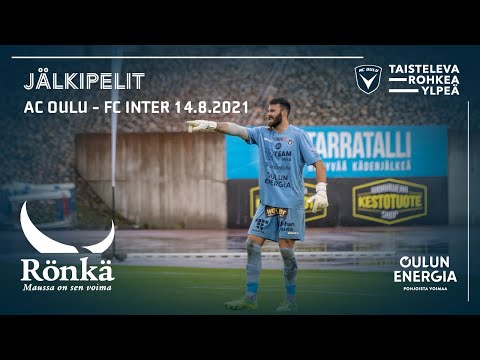 ACOTV: Rönkä jälkipelit AC Oulu - FC Inter 14.8.2021 (Veikkausliiga)