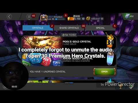 Opening 30 Premium Hero Crystals - Contest of Champions (6-27-18)