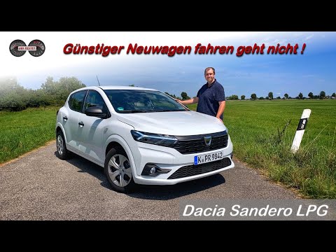 2021 Dacia Sandero TCe 100 ECO-G Essential - Günstiger geht Neuwagen nicht! | Test - Verbrauch LPG