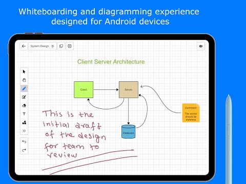 Lekh: whiteboard & diagramming