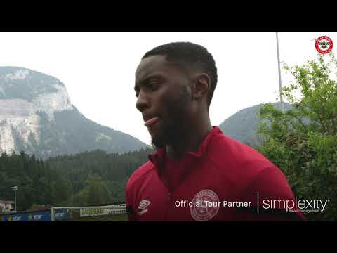 Josh Dasilva on Austria Training Camp