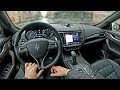 2022 Maserati Levante GTS 3.8l V8 530HP | POV Test Drive | Fuel consumption info