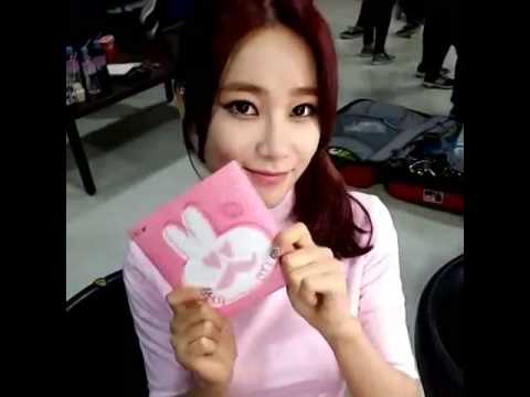 141116 AOA Official Line Yuna