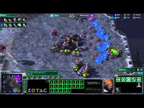 Major(T) v MVP.Monster(Z) - G1 - Antiga Shipyard - ZOTAC 25