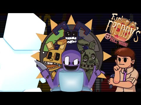 FNF - Funkin' at Freddy's FULL Week (MATPAT + SCOTT CAWTHON!)