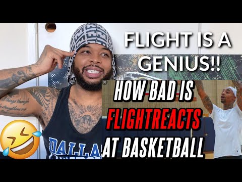 Proof FlightReacts Is The WORST Basketball Player EVER | Reaction