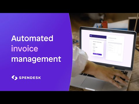 Automated Invoice Management Gets a 16-Second Mixed Style Explainer From Spendesk