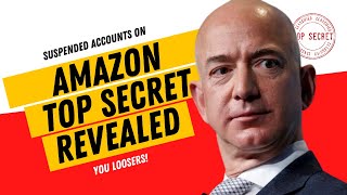 2 Reasons why Amazon buyer account SUSPENDED (solution explained)