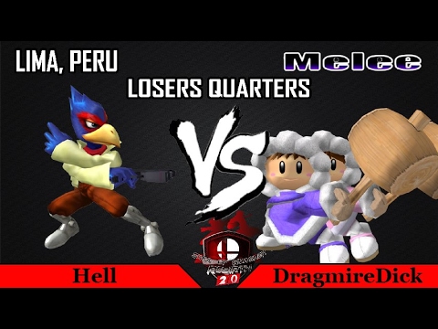 S.O.S. 2.0 Rebirth - Hell (Falco) vs Dick (Ice Climbers) SSBM Losers Quarters