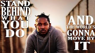 KENDRICK LAMAR ON THE IMPORTANCE OF ART (Kendrick Lamar Motivational Video, Inspirational Words)