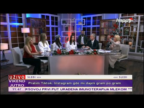 Saša Kovačević & Emina - Još ti se nadam / Đorđe Žunić & Mina Arizanović Uživo - TV HAPPY