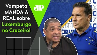 Olha o que Vampeta achou de Luxemburgo no Cruzeiro