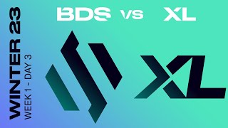 LEC Winter Split 2023 - W1D3 - BDS vs XL