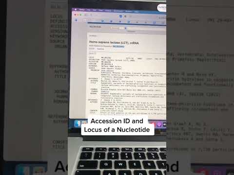 What is Accession ID & Locus of a Nucleotide