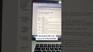 What is Accession ID & Locus of a Nucleotide
