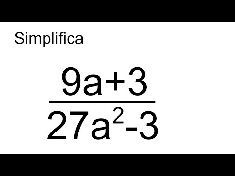 ¿SABES SIMPLIFICAR ESTA FRACCIÓN ALGEBRAICA? Álgebra Básica