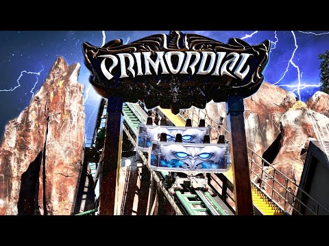 Primordial at Lagoon Amusement Park Front Row POV, High Quality 4K