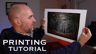 PRINTING TUTORIAL with the Canon imagePROGRAF PRO-300 A3+ Printer