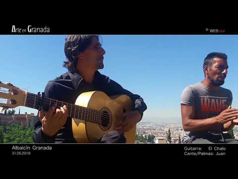 "El Chalo" toca por Bulerías | Albaicín Granada |