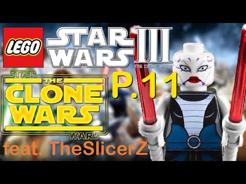 LEGO Star Wars 3 The Clone Wars Walkthrough Part 11 - Storm Over Ryloth (feat. TheSlicerZ)