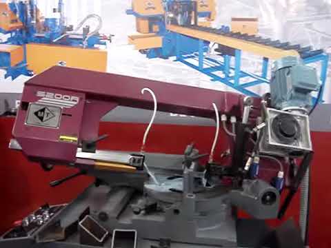 S 200 R Swing Type Mitre Cutting Band Saw Machine