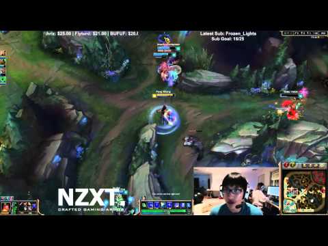 Doublelift duo Trick2g - Sivir vs Jinx Bot - League of Legends Full Game