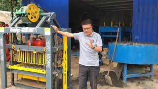 what is blocks making machine price of QTJ4 40 block moulding machine ? how to change block mould ?