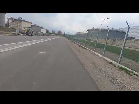 Wien Radweg Lobdgrundstraße Rtg. Nordwesten