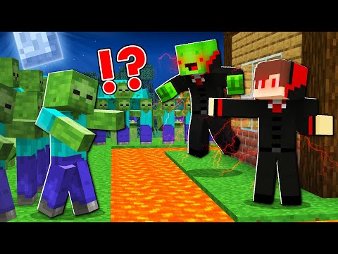 JJ & Mikey: VAMPIRE vs ZOMBIES in Minecraft (Maizen)