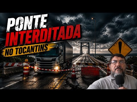 A ponte rachada que parou o Tocantins 