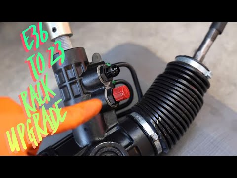 E36 Z3 Rack Swap and Chasebays Power Steering KIT DIY