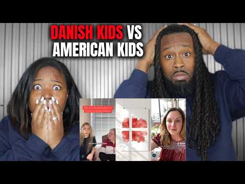 🇩🇰 American Parents Reacts "DANISH KIDS VS AMERICAN KIDS"