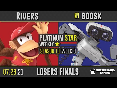 PSW S11:W3 - Rivers (Diddy Kong) Vs. NPT | boosk (ROB) - Losers Finals