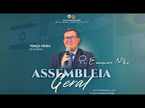 IEAD COMADESMA LAGOA DA CONFUSÃO -TO está ao vivo!