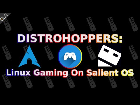 A Linux Gaming Tour Through Salient OS