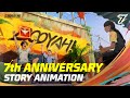 7th Anniversary Story Animation Free Fire MAX