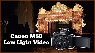 Canon M50 Low Light Vlog | Lantern Asia Botanical Gardens