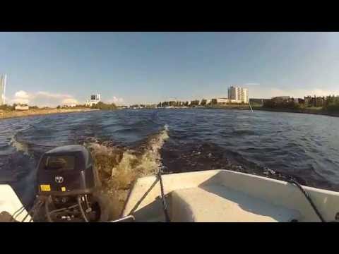 Boating in Oulu July 2016