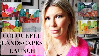 🎉🎉Colourful Landscapes Pre-Launch + Christmas Shop Update!!🎉🎉