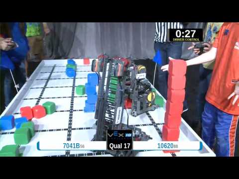 2015 VEXIQ Elem Q17 -  (7041B 10620) 160 - VEX-IQ Elementary School-VEX Worlds 2015