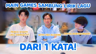 Download lagu Sambung Lirik Lagu Indonesia sama Vidi Aldiano, PRINCE & ROYCE MENANG? mp3